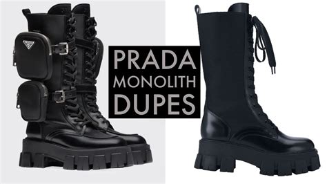 prada boot dupe nasty gal|cheap alternatives to prada shoes.